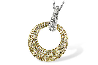 A252-75801: NECK 1.64 YELLOW DIAS 1.90 TW