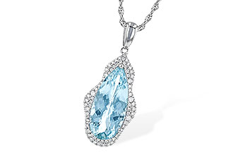 A253-69392: NECK 3.97 AQUAMARINE 4.20 TGW