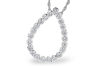 B336-41265: NECKLACE 1.00 TW