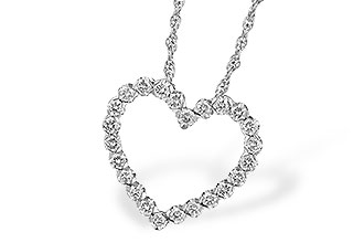 B336-43065: NECKLACE .50 TW
