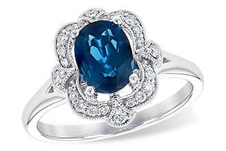 D336-43028: LDS RG 1.35 LONDON BLUE TOPAZ 1.50 TGW