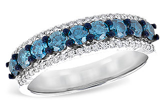 D336-43983: LDS DIA RG .80 TW BLUE DIAS 1.00 TW