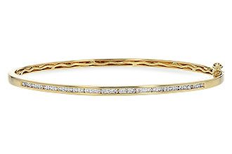 E252-77583: BANGLE BRACELET .50 TW