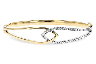 E252-80346: BANGLE BRACELET .50 TW