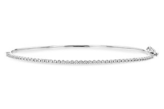 E253-72165: BANGLE BRACELET .50 TW