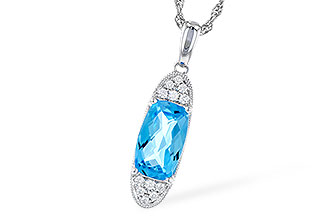 E337-27574: NECK 2.02 BLUE TOPAZ 2.12 TGW