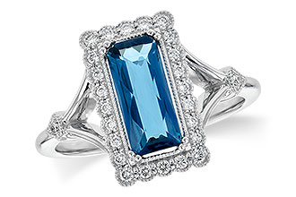 F253-69437: LDS RG 1.58 LONDON BLUE TOPAZ 1.75 TGW