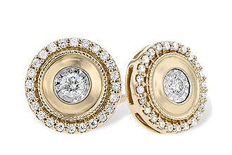 F336-37592: EARRINGS .30 TW
