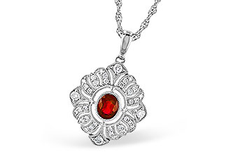 F336-38537: NECK .45 RUBY .70 TGW (5x4MM RUBY)