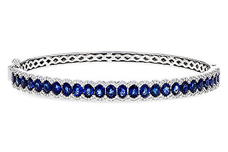 G338-25737: BANGLE 5.09 TW SAPPHIRE 5.65 TGW