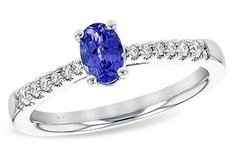 K253-71182: LDS RG .47 TANZANITE .62 TGW