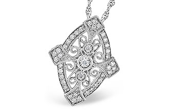 K336-37610: NECKLACE .20 TW