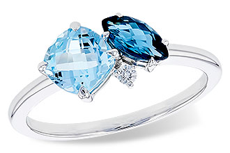 K337-29401: LDS RG 1.49 TW BLUE TOPAZ 1.52 TGW