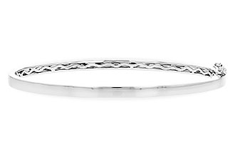L336-44828: BANGLE (F252-77583 W/ CHANNEL FILLED IN & NO DIA)